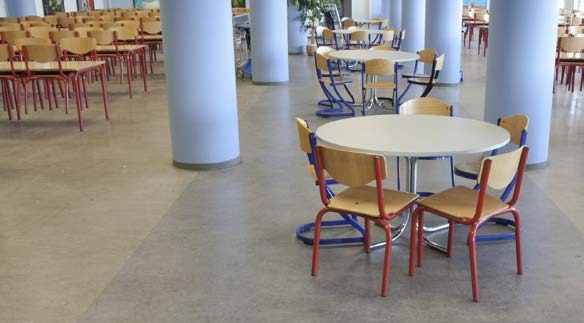 Cafétéria rénovée